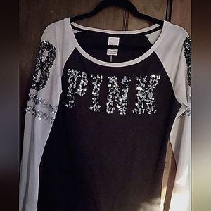 PINK Bling long sleeve Sz XS